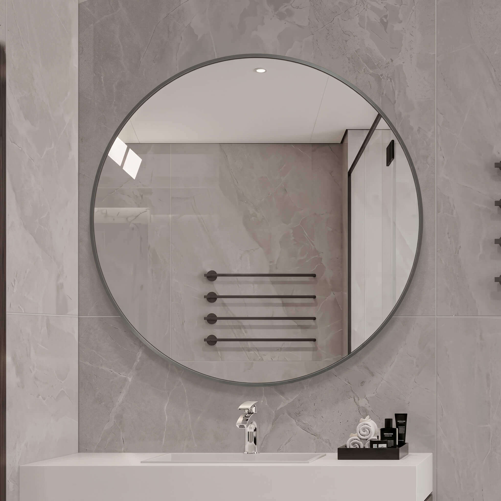 Vytvor_mi_tento_obrázok_v_202606270136 (2)-2 Minimalist Round Metal Wall Mirror - Image 1